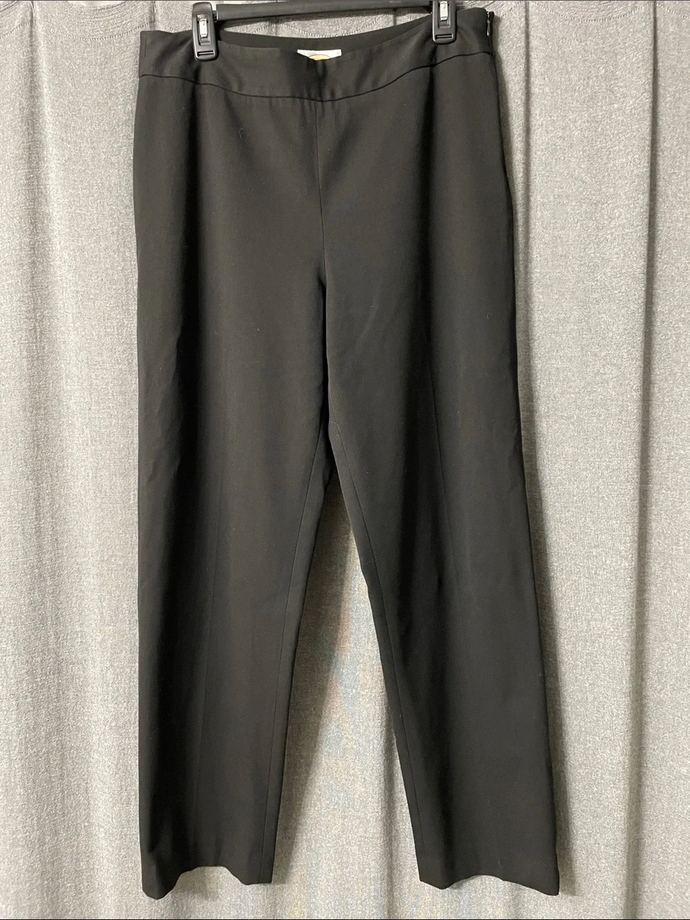 Talbots Black Wide Leg Stretch Pants